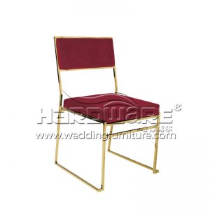 Velvet Wedding Chair