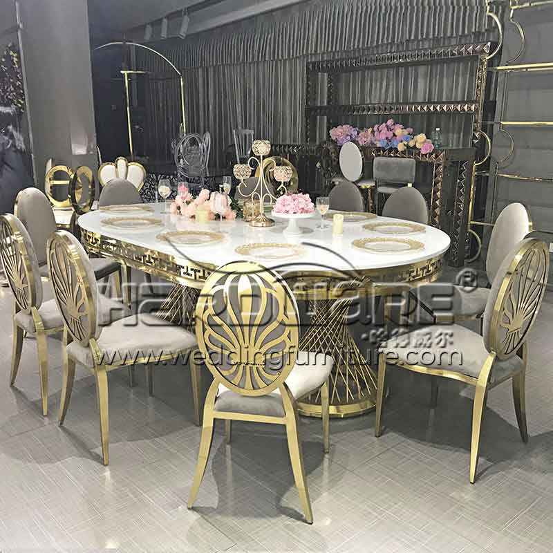 Fancy Design Stainless Steel Wedding Outdoor Event Chairs