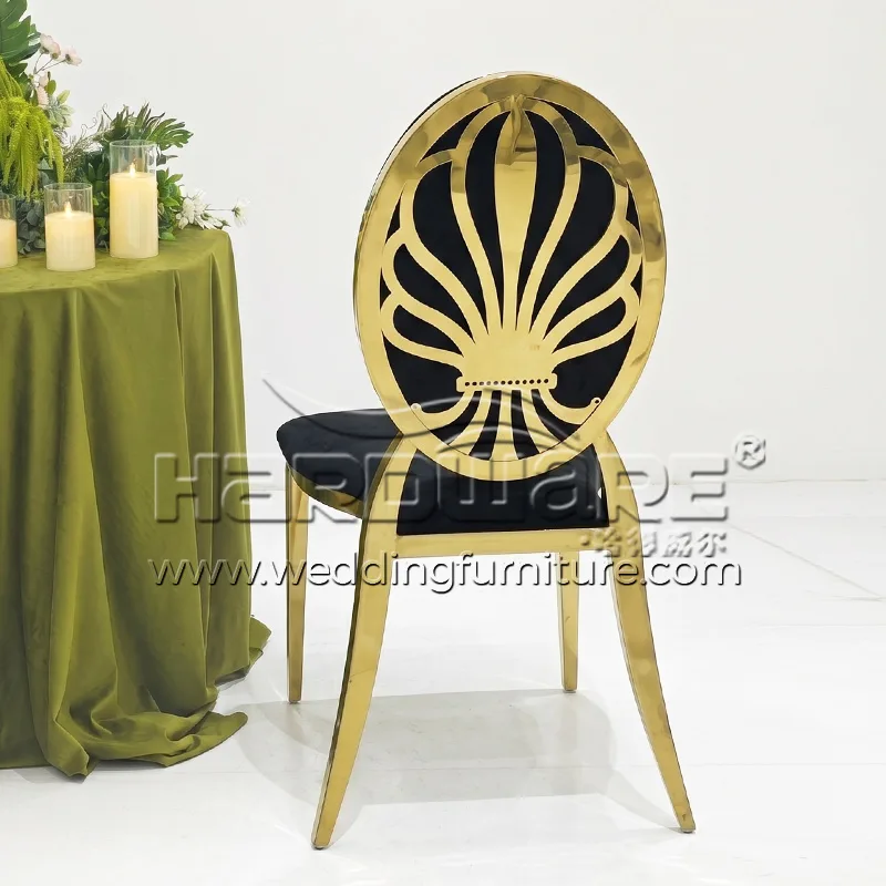 Fancy Design Stainless Steel Wedding Outdoor Event Chairs