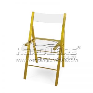 Folding Acrylic Wedding Chair