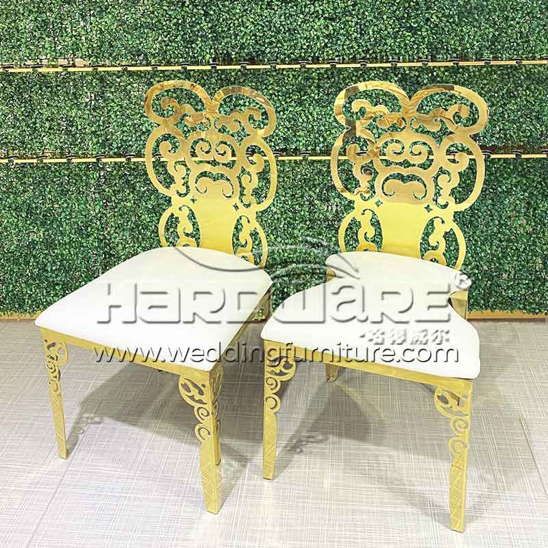 Throne wedding luxury dining chairs