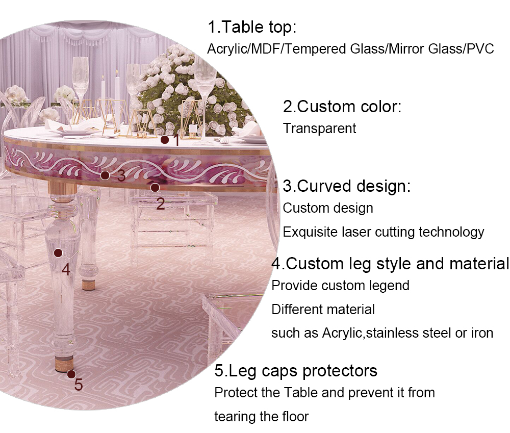 Acrylic table