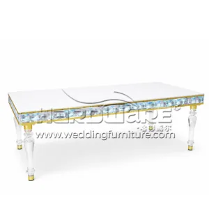 Acrylic Wedding Table with LED Light