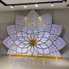 Golden / Silver Lotus Backdrop