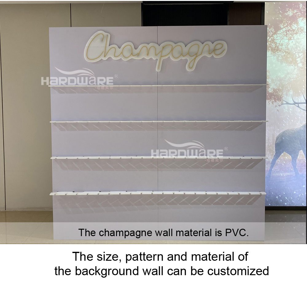 White Champagne Wall