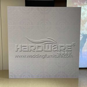 White PVC Display Backdrop