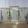 Customzied white lotus shape event backdrop