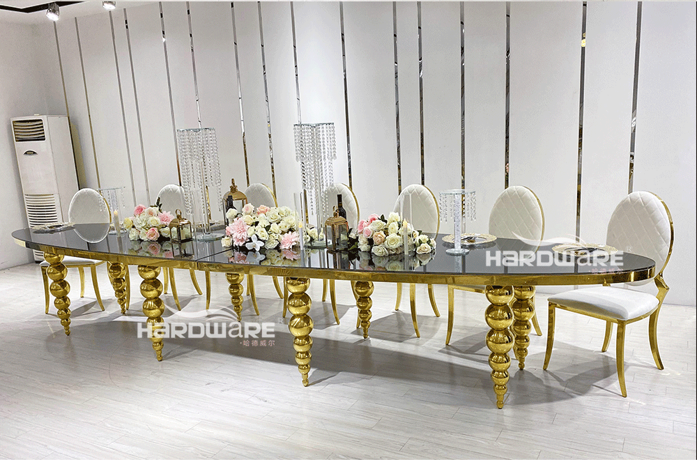 Unique Design Modern Luxury Mirror Glass Table