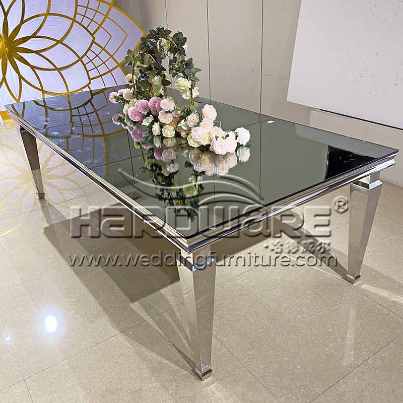 Table Silver Stainless Steel