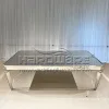 Table Silver Metal Frame
