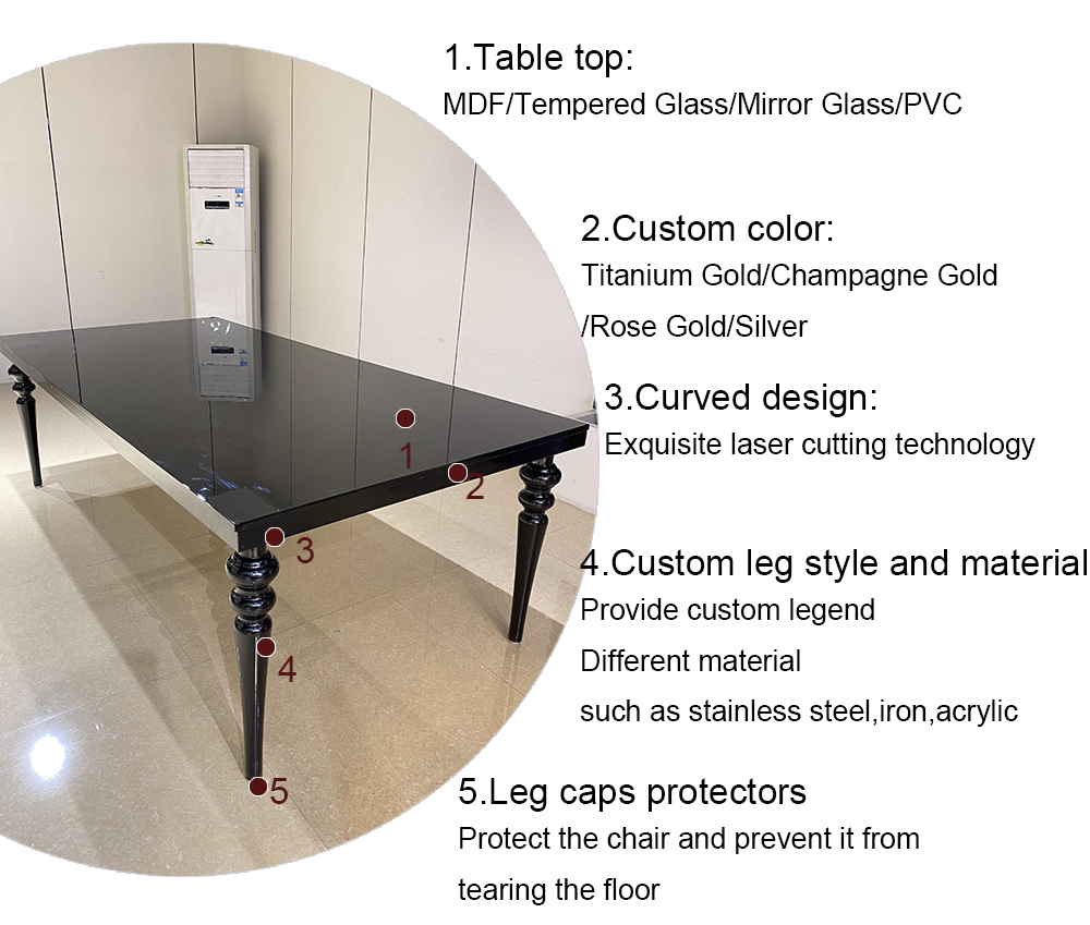 Table Black MDF