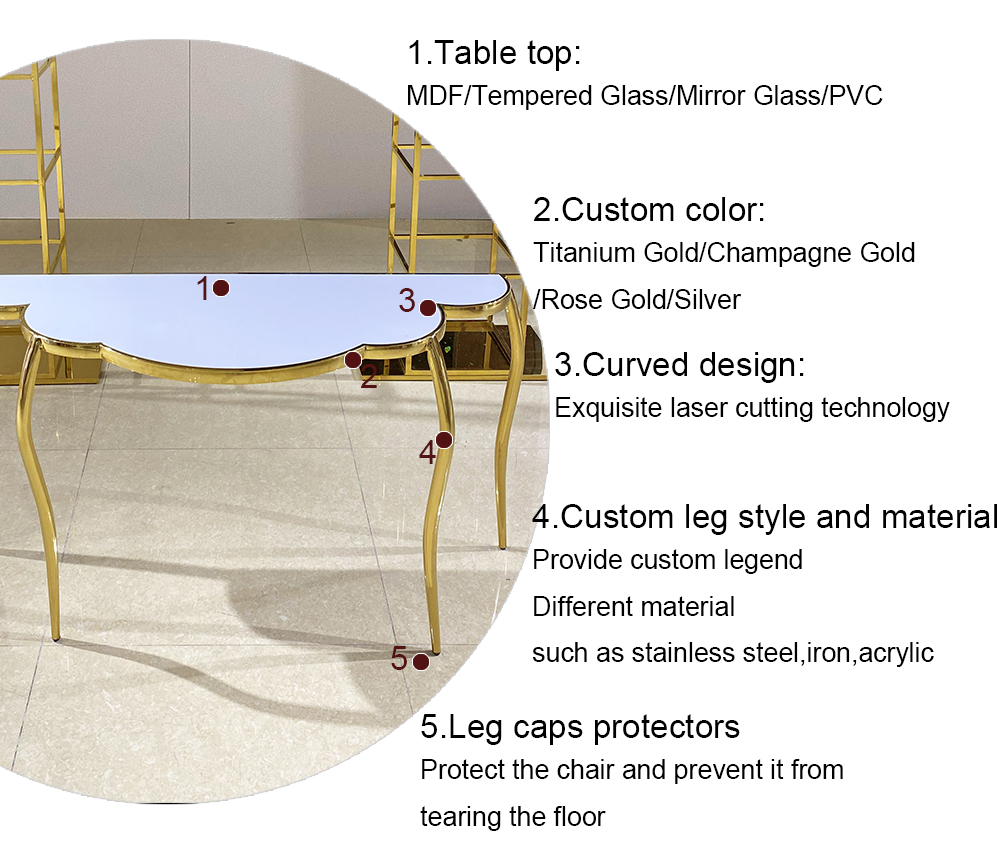 Sweetheart wedding love table