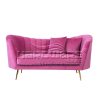 Hotel 3 Seater Velvet Wedding Sofa