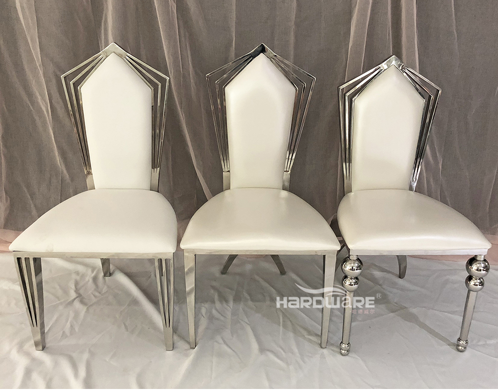 Silver Stainless Steel Chair