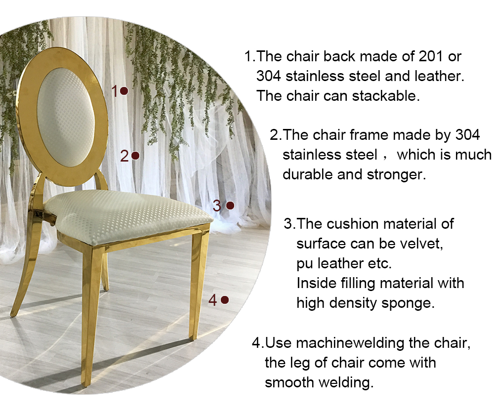 Dining Event Chair With Cushion