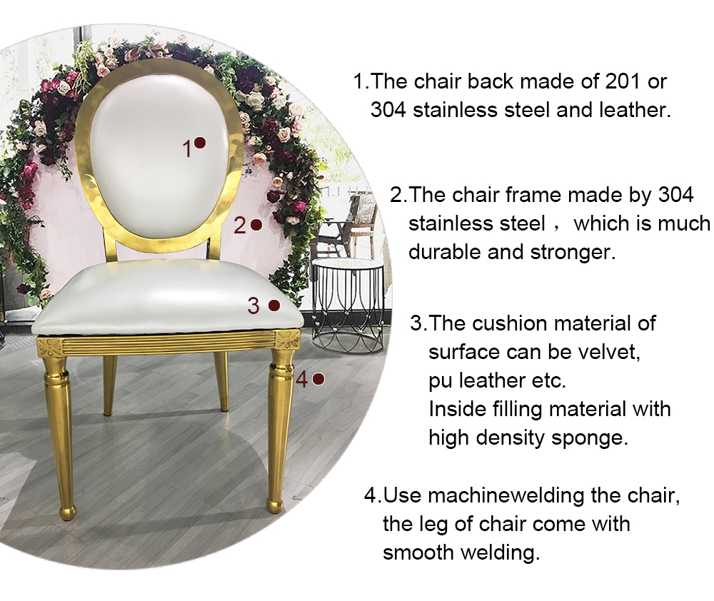 Gold Luxury Dining Chair