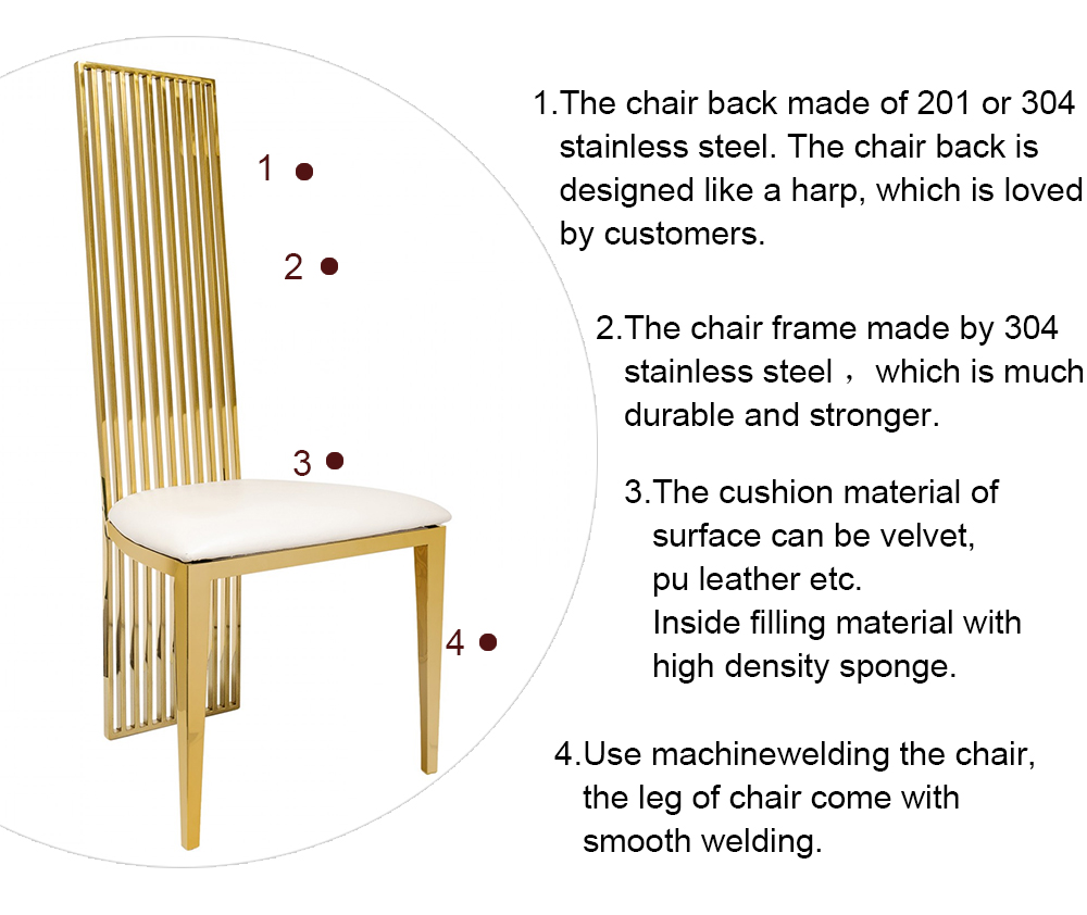 High Back Dining Chair