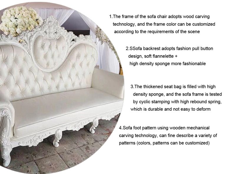 Sofa Set For Bride And Groom Wedding Furniture