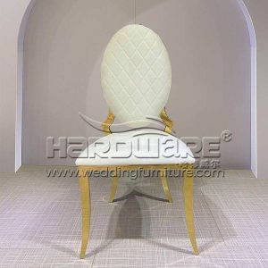 Titanium Golden Stainless Steel Wedding Chair