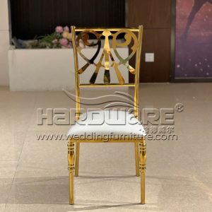 Modern Stainless Steel Dining Chair