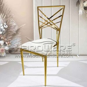 Gold Metal Wedding Chairs