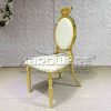 Gold Stainless Steel Event Chair