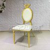 Gold Stainless Steel Event Chair