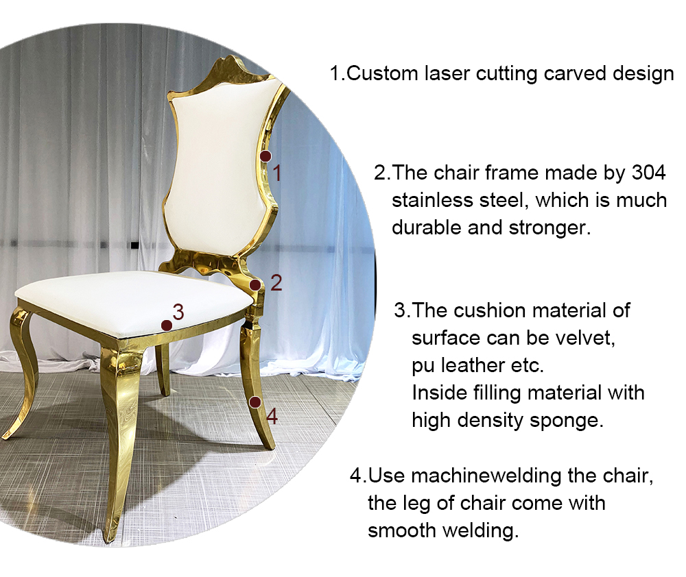 Leather Wedding Chair