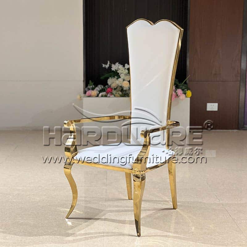 Armrest Wedding Throne Chair