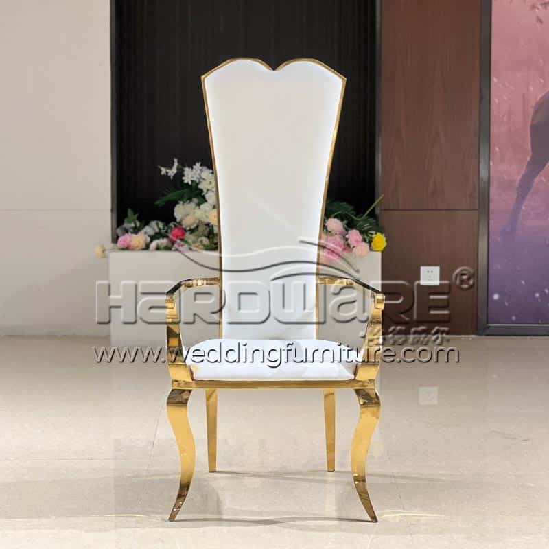 Armrest Wedding Throne Chair