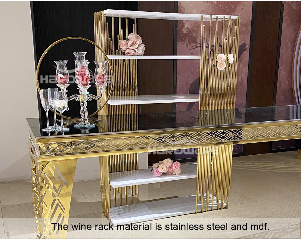 Luxury Wedding Decoration Wine Rack