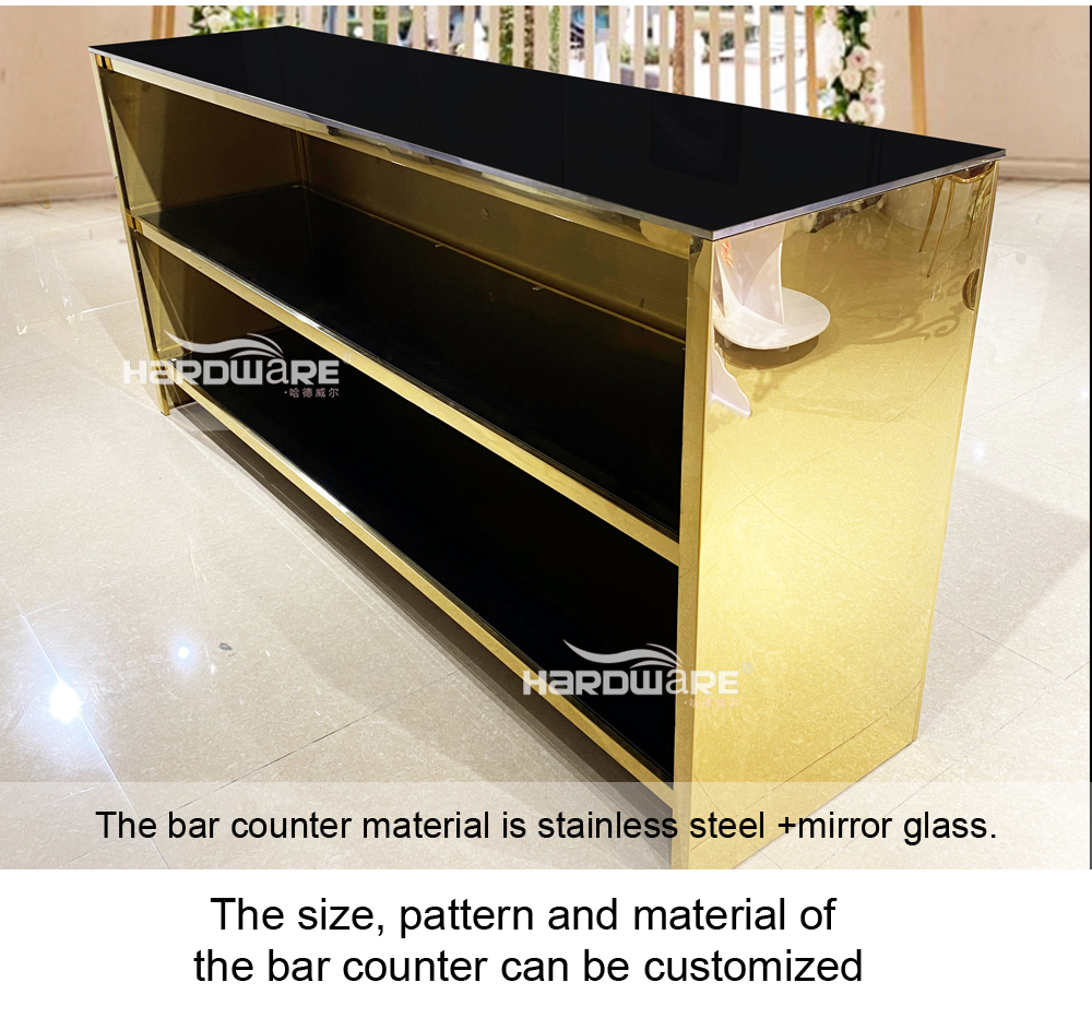 Pure Gold Bar Counter