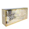 Gold Stainless Steel Bar Counter