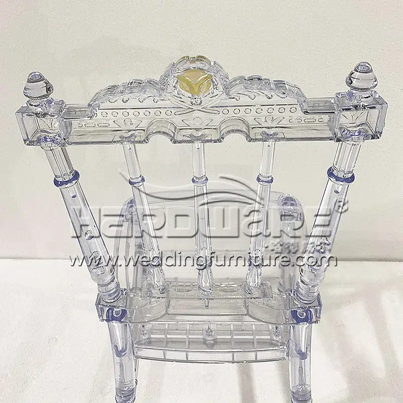 Stackable Clear Plastic Chair