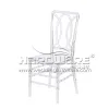 Cross Back Plastic Chair