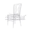 Cross Back Plastic Chair