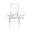 Cross Back Plastic Chair