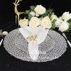Star pattern round elegant charger plate - Image 3