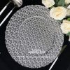 Star pattern round elegant charger plate - Image 4