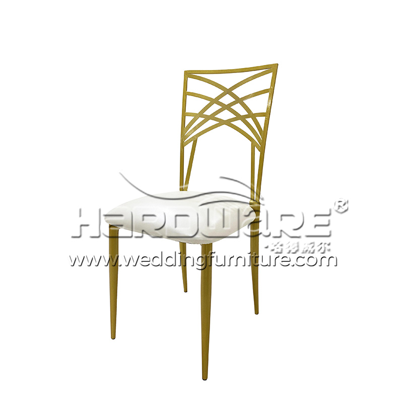 Modern Metal Banquet Chair