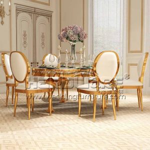 White Mdf Dining Table Set
