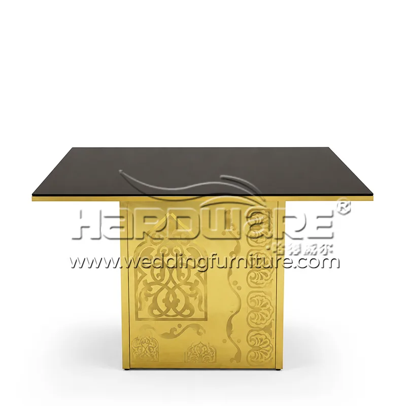 Metal Wedding Table with LED