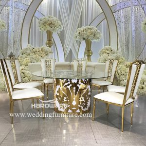 led wedding table