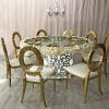led wedding table