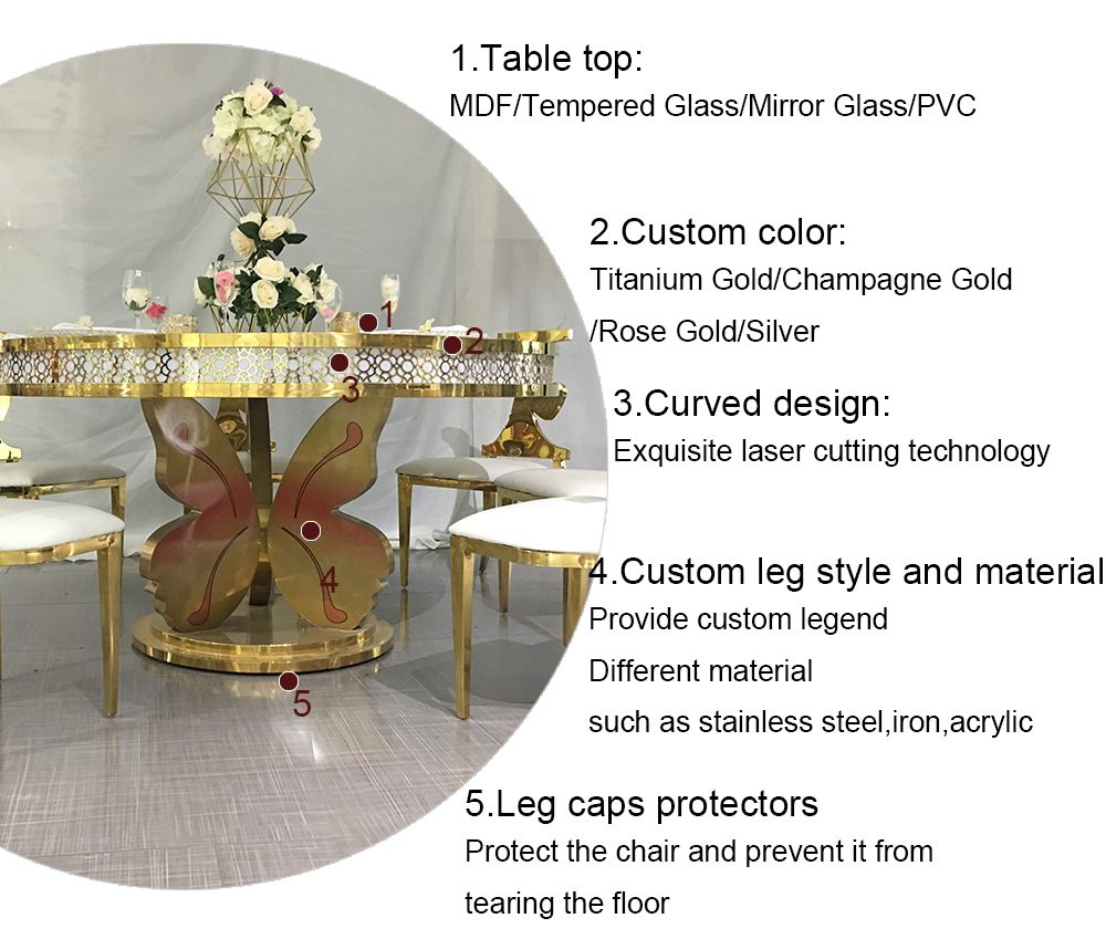 Table Butterfly Design Base