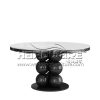 Table Gold Stainless Steel Round MDF Wedding Table - Image 5
