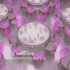 led wedding table