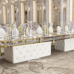 Table luxury glass