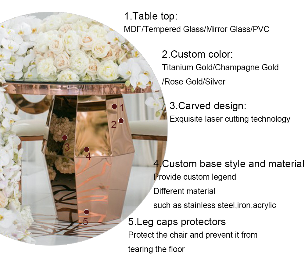 Table Mirror Glass