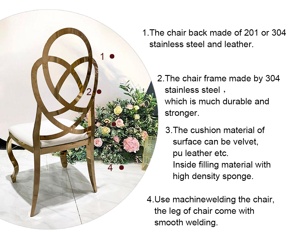 Metal Banquet Hall Chair